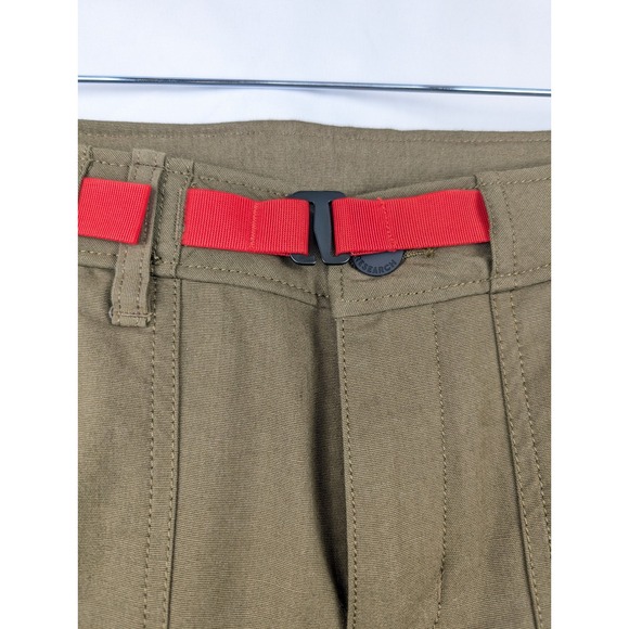 Outdoor Research Women Shastin Pants Green Hiking 4 S Quick Dry Belted Cordura - Picture 6 of 11